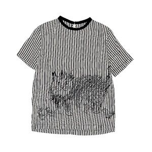 Marni Vintage Cat Sketch Art Top